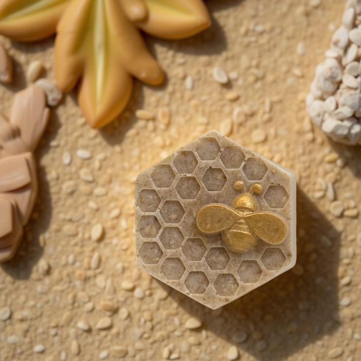 Oatmeal and Honey Bar Soap