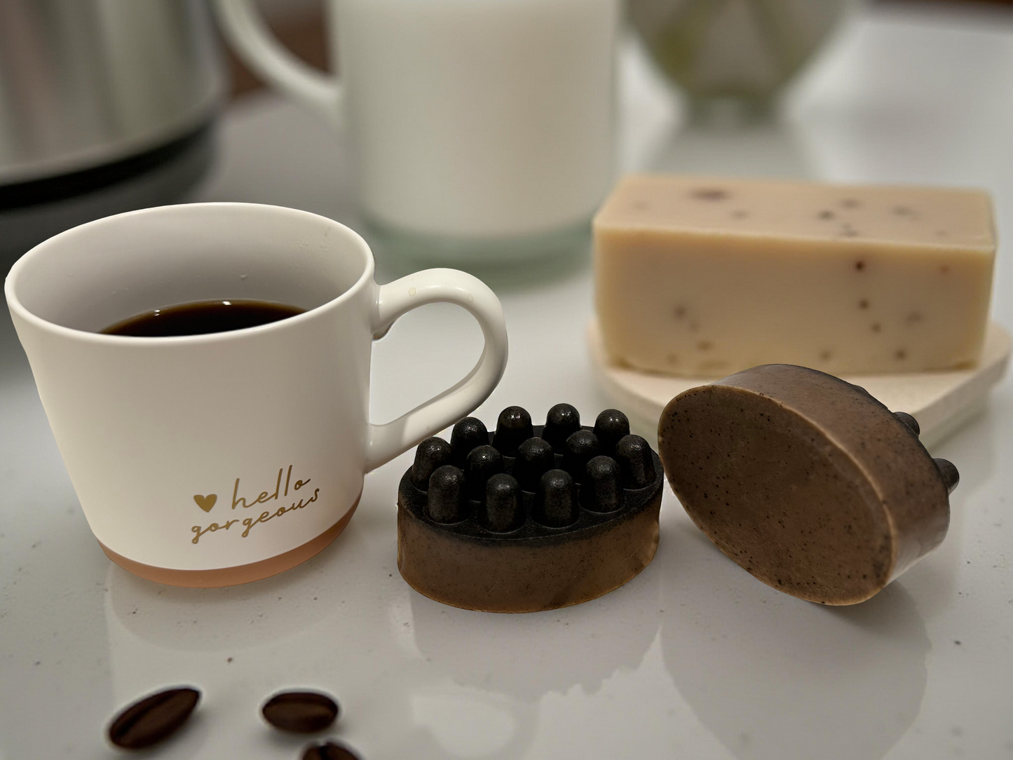 Vanila Latte Massage Soap Bar