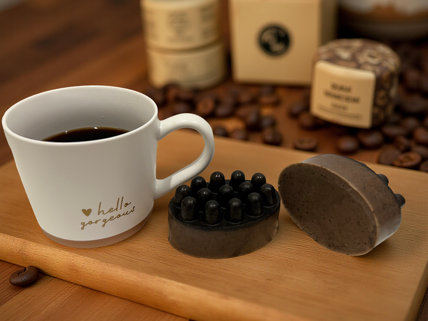 Vanila Latte Massage Soap Bar