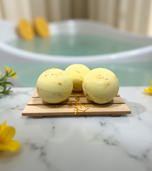 Ylang Ylang & Calendula Bath Bomb