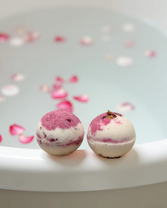 Rose Petal Bath Bombs