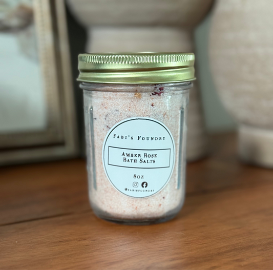Amber Rose Bath Salts