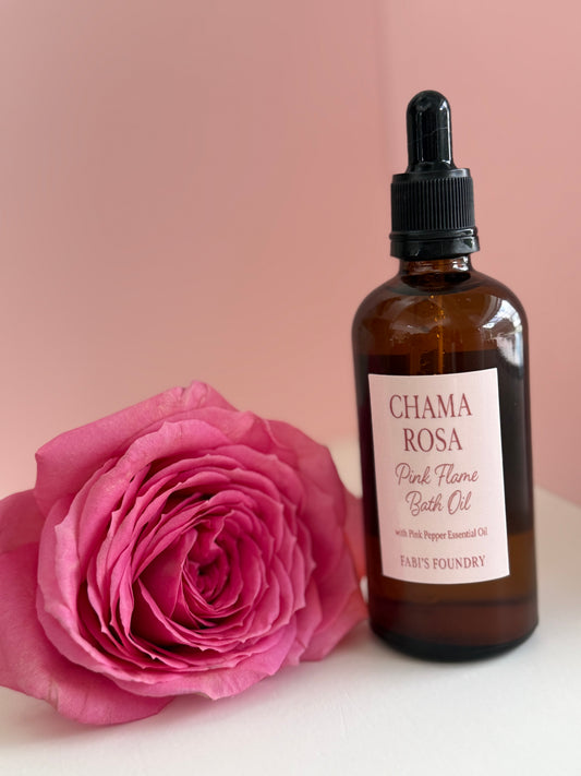 Chama Rosa Bath Oil