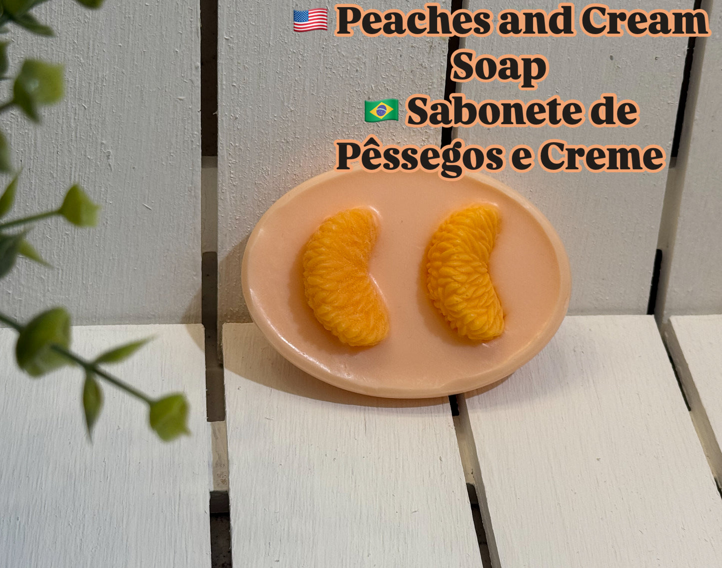 Peaches & Cream - peach and goat milk soap