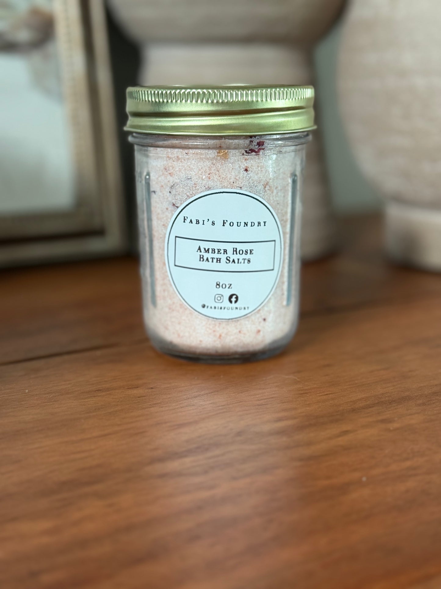 Amber Rose Bath Salts