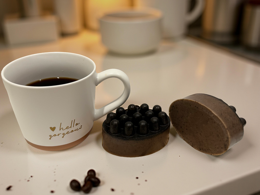 Vanila Latte Massage Soap Bar